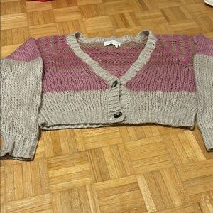 Remain Colorblock Cardigan Sweater